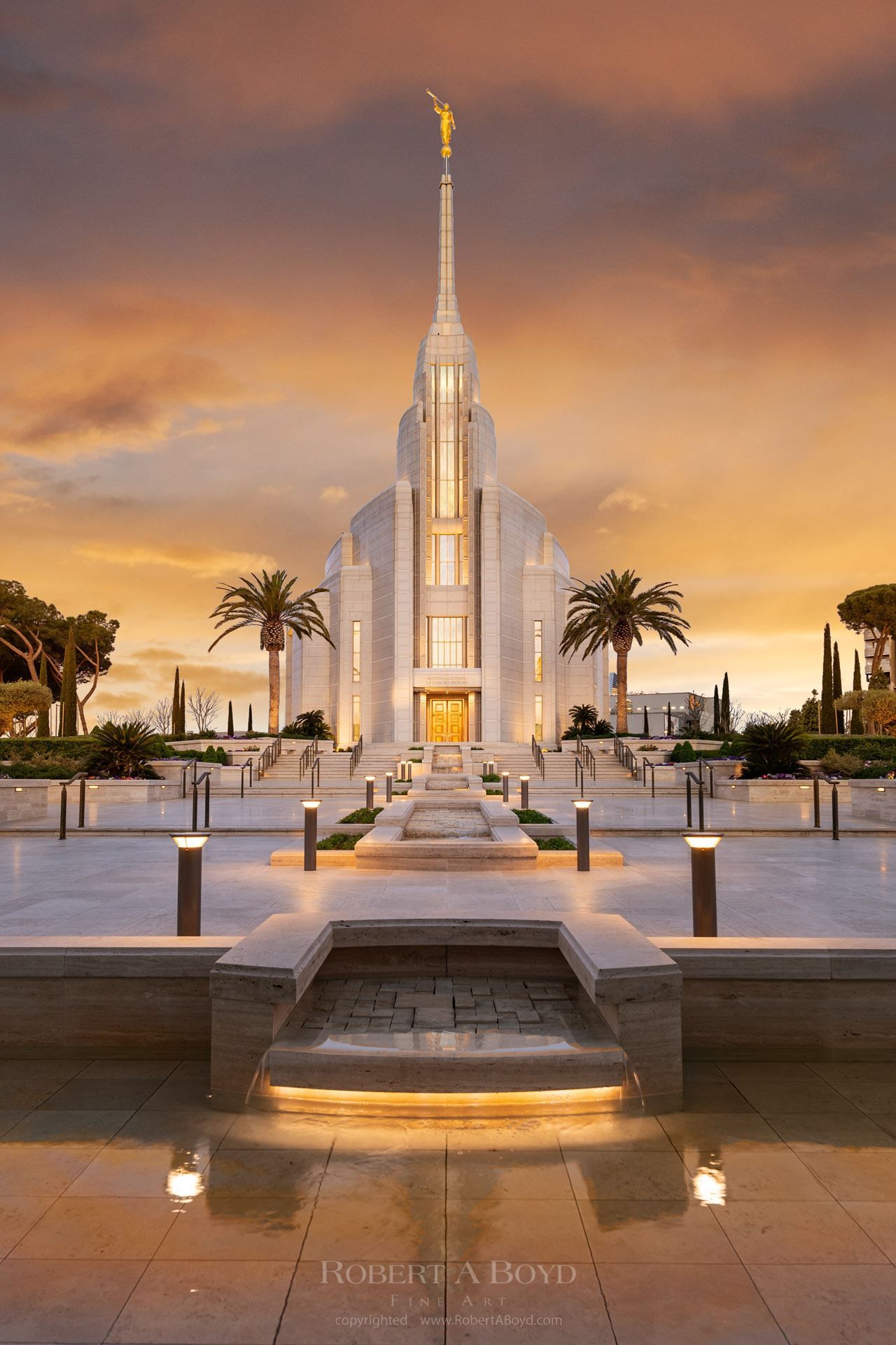 Rome Temple Eternal Reflections. Robert A. Boyd Fine Art and LDS Temples