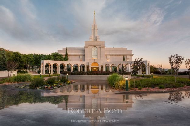 Picture of Bountiful Temple Covenant Path