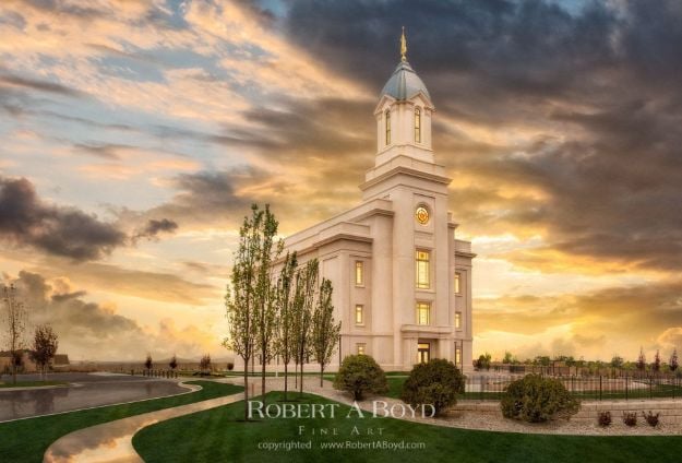 Picture of Cedar City Temple Covenant Path