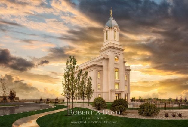 Picture of Cedar City Temple Covenant Path