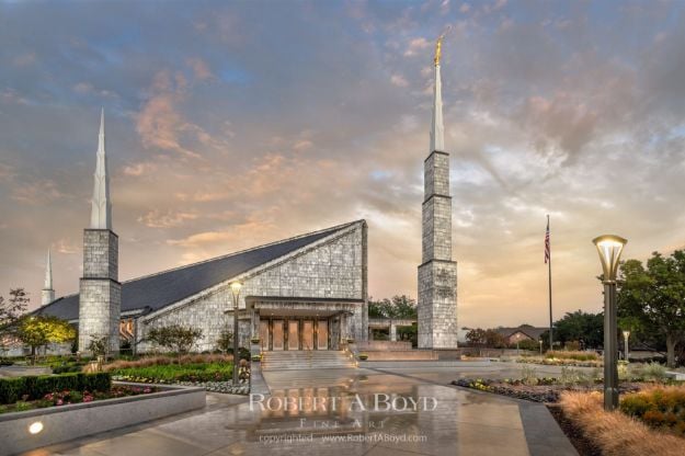 Dallas Texas Temple Covenant Path