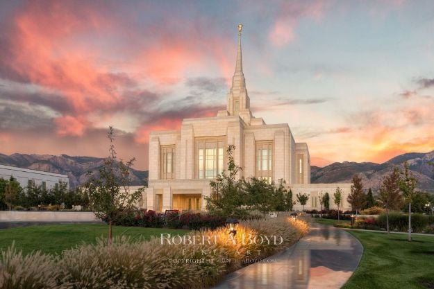 Picture of Ogden Temple Path