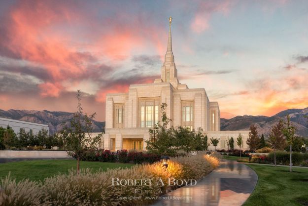 Picture of Ogden Temple Path