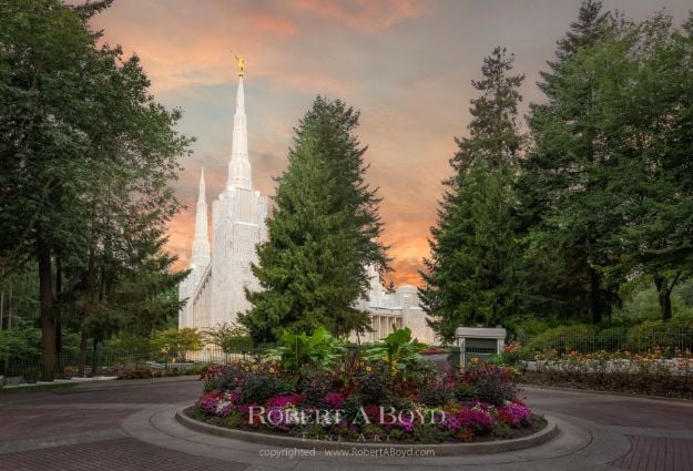 Picture of Portland Temple Covenant Path