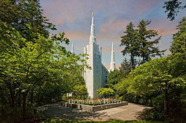 Picture of Portland Temple Holy Places