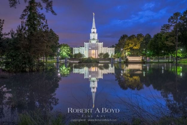 Houston Texas Temple Healing Waters