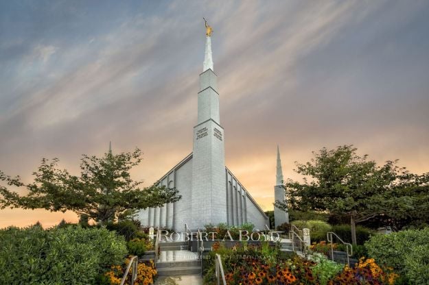 Picture of Boise Temple Covenant Path