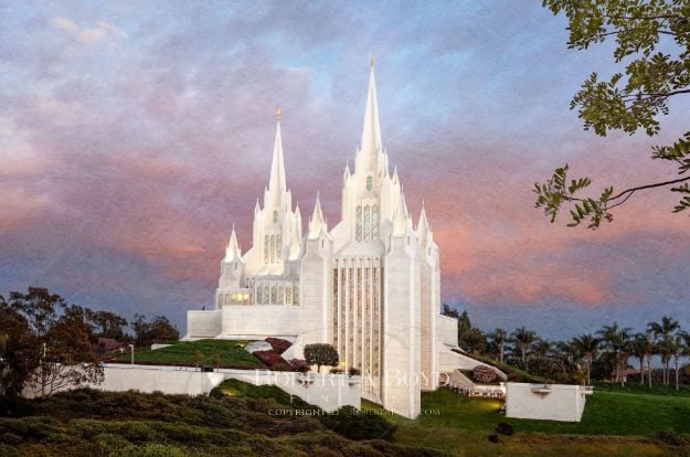 San Diego Temple Holy Places