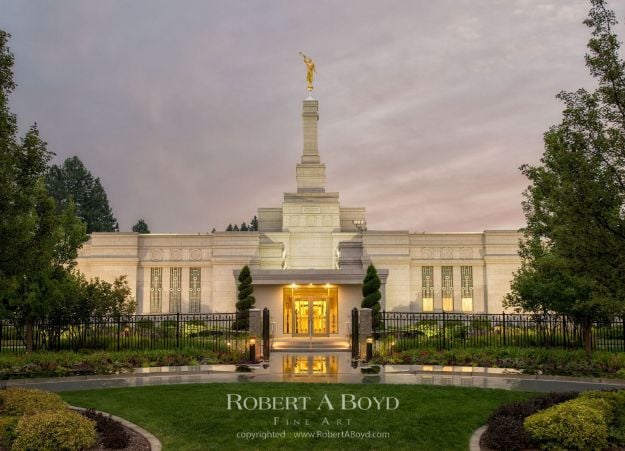 Picture of Spokane Temple  Covenant Path