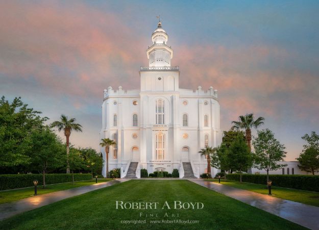 Picture of St. George Temple Covenant Path