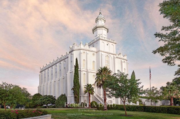 Picture of St. George Temple Holy Places