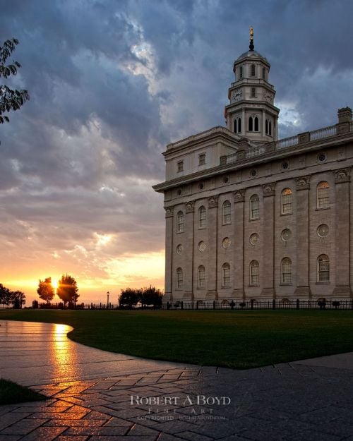 Picture of Nauvoo Temple Path