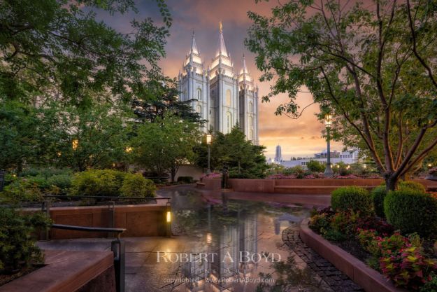 Picture of Salt Lake Temple A Covenant People