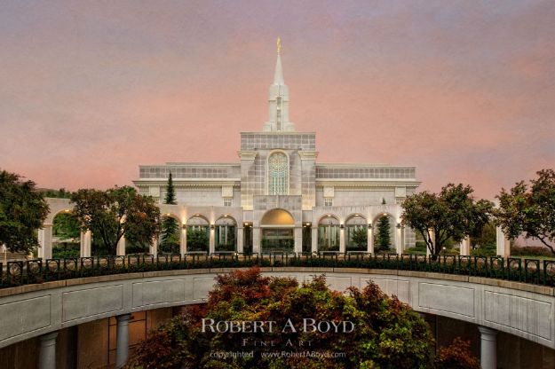 Picture of Bountiful Temple Fall Atrium