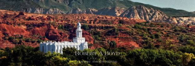 Picture of St. George Temple Panoramic