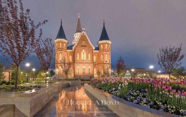 Picture of Provo City Center Temple Path