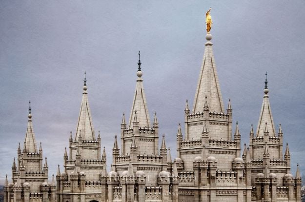 Picture of Salt Lake Temple Mountain of the Lord