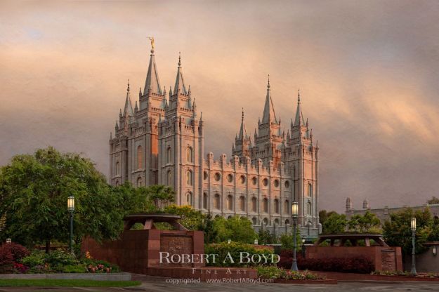 Picture of Salt Lake Temple Refuge (Crop)