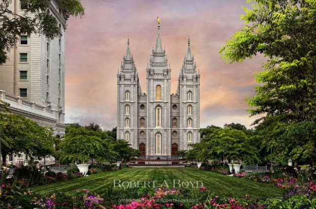 Picture of Salt Lake Temple Holy Places