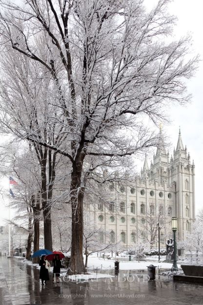 Picture of Salt Lake Temple The Sisters