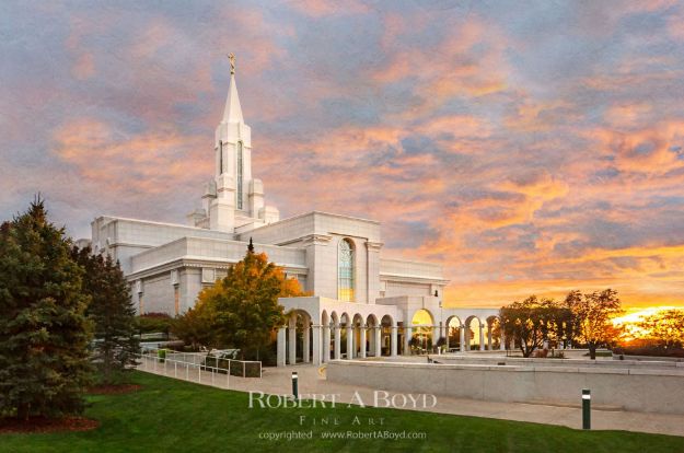 Picture of Bountiful Temple Holy Places