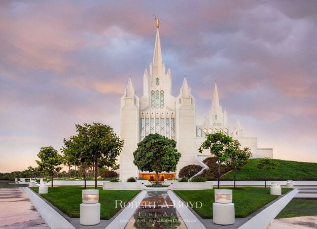 Picture of San Diego Temple Covenant Path