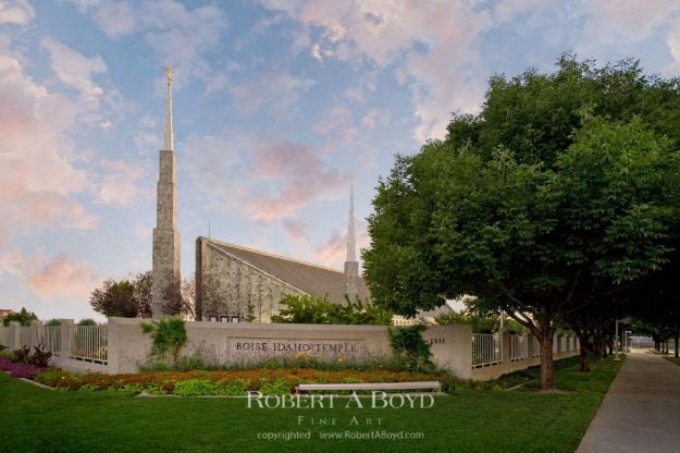 Picture of Boise Temple (Original Stone)