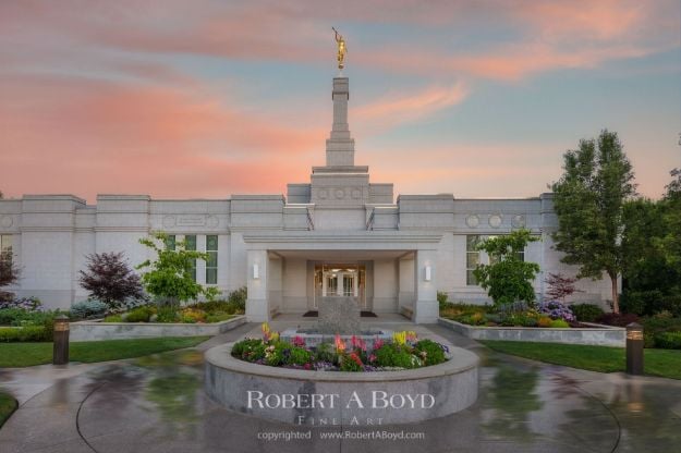 Picture of Medford Temple Covenant Path