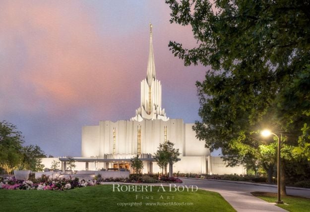 Jordan River Utah Temple - A House of Peace