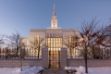 Picture of Draper Temple - Snow