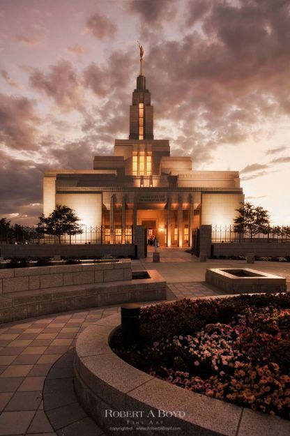 Picture of Draper Temple - Evening