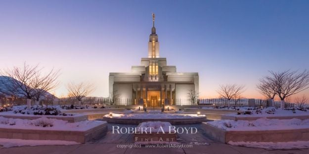 Picture of Draper Temple Tranquil Winter