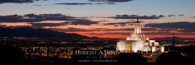 Picture of Draper Temple - 3 Temple Panoramic