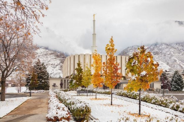 Picture of Provo Fall Snow