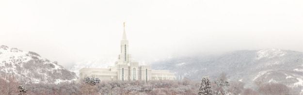 Picture of Bountiful Snow Panoramic