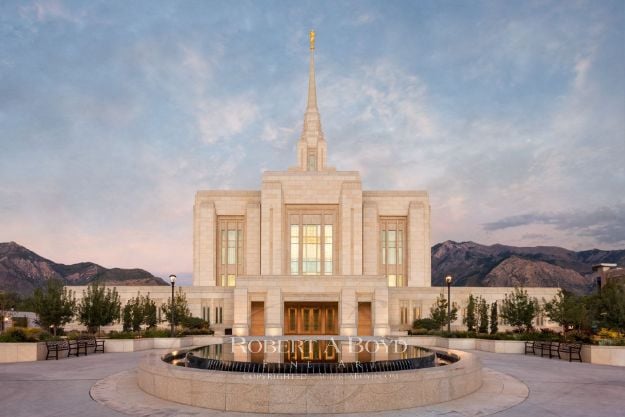 Picture of Ogden Temple Reflection