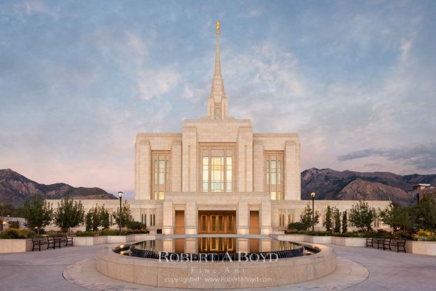 Picture of Ogden Temple Reflection