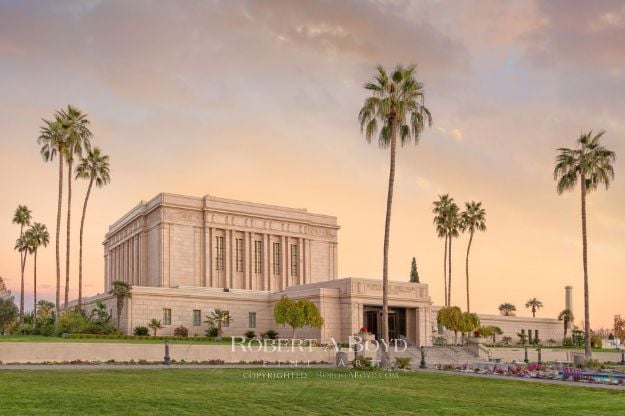 Picture of Mesa Temple Sunset