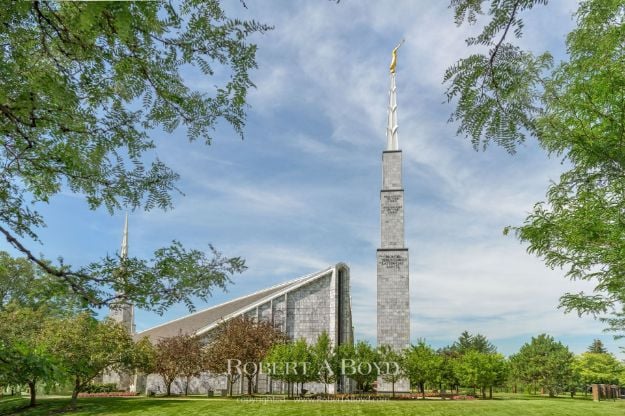 Picture of Chicago Temple Summer