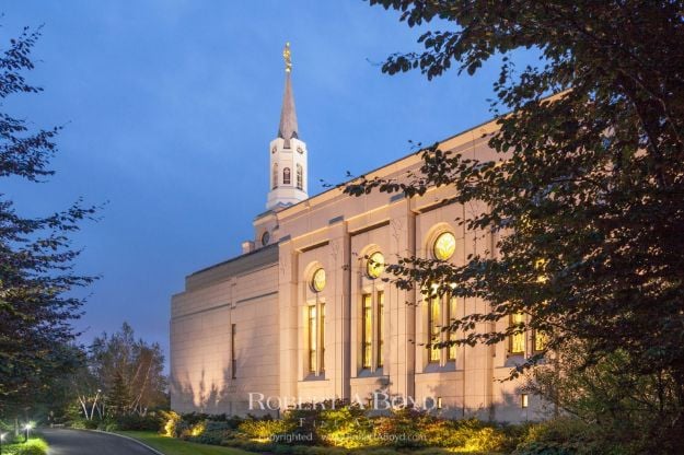 Picture of Boston Temple Beacon of Light