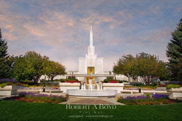 Picture of Denver Temple Holy Places