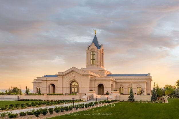 Picture of Fort Collins Temple Sunrise