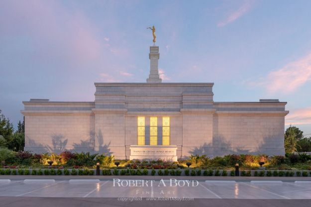 Picture of Ciudad Juarez Temple Windows