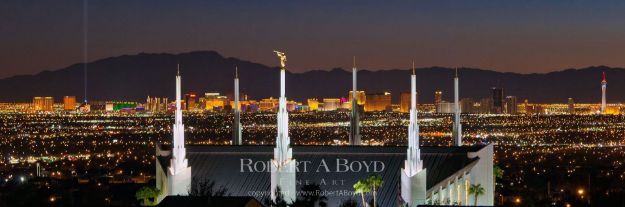 Picture of Las Vegas Temple Panoramic 1