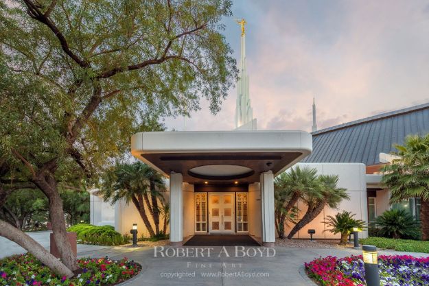 Picture of Las Vegas Temple Enter In