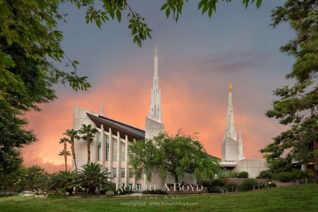 Picture of Las Vegas Temple Spirit is Burning