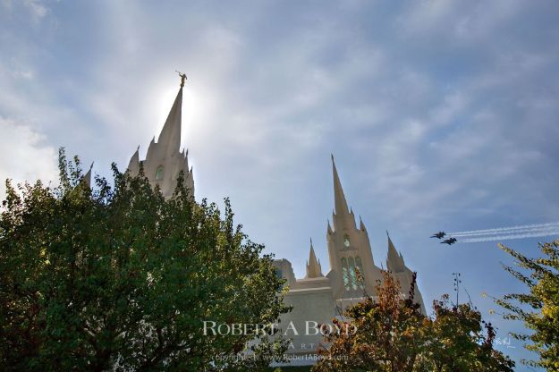 Picture of San Diego Temple Blue Angels