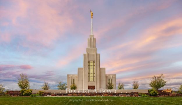 Picture of Twin Falls Temple Landscape