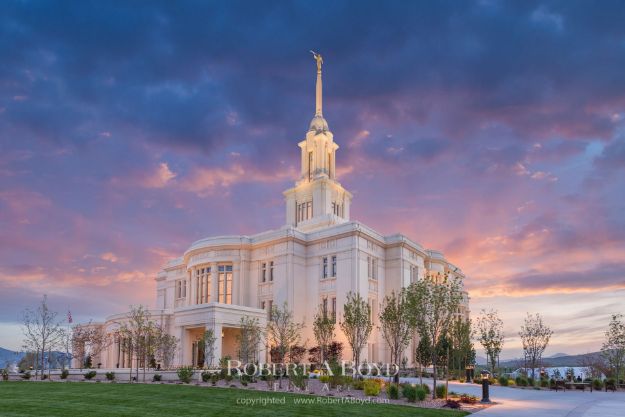 Picture of Payson Temple Dedication