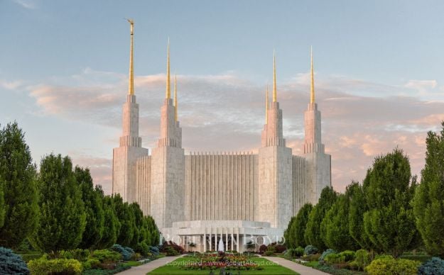 Picture of Washington DC Temple Serenity
